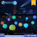 LED Lighted Touchable Advertising Crowded Balloons Inflatable Zygote Interactive Balls